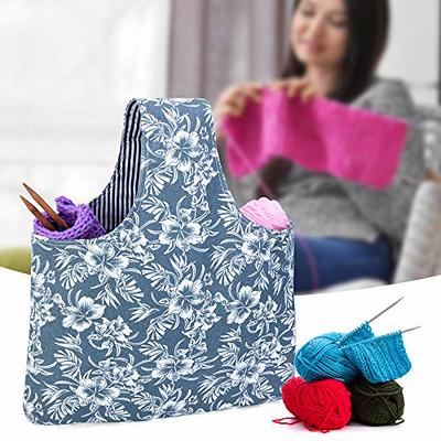 Crochet Knitting Tote Bag Perfect Gift for the Crafter in the