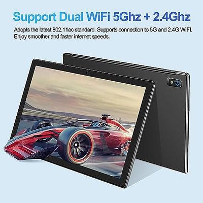 Tablet 10 inch Android Tablets with 4GB RAM 64GB Storage 512GB Expandable  Quad Core IPS HD Screen 6000mAh Battery 13 MP Camera Support 5.0 Bluetooth  GPS Dual WiFi 5G and 2.4G