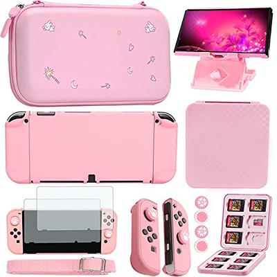 Accessories Bundle for Nintendo Switch Animal Crossing - YOOWA Accessory  kit NS Animal Crossing Set with Carrying Case Protective Cover Screen