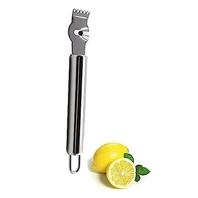 NEW Citrus Lemon Zester Peeler Grater Stainless Steel Lime Oranges Kitchen  Tool New 