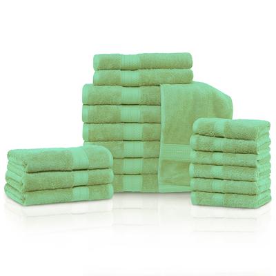  SUPERIOR Eco-Friendly Cotton 6-Piece Hand Towel Set