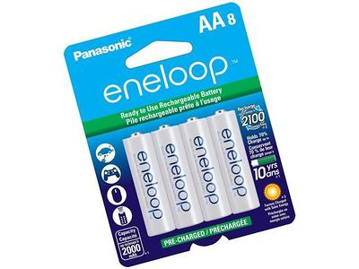 Panasonic BK-3HCCA12FA eneloop pro AA High Capacity Ni-MH Pre-Charged  Rechargeable Batteries, 12-Battery Pack - Yahoo Shopping