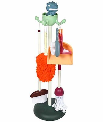 Yocool Kids Cleaning Set, 6 Pcs Toddler Broom and Cleaning Set with Kids Toy  Vacuum That
