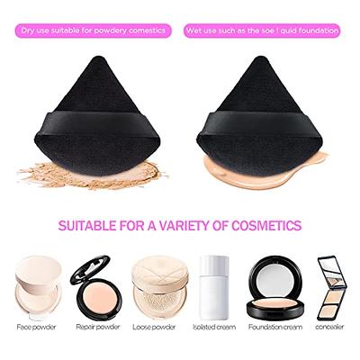 DUAIU 8 Pack Beauty Makeup Sponge Set, Wet & Dry Makeup Puffs