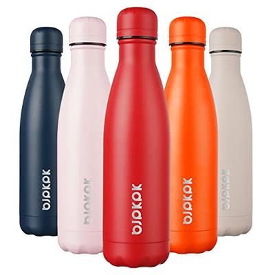  CHILLOUT LIFE 17 oz Kids Insulated Water Bottle for School with  Straw Lid Leakproof and Cute Waterproof Stickers, Personalized Stainless  Steel Thermos Flask Metal Water Bottle, Dishwasher Safe Color : Home