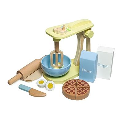 Wooden Waffle Maker, Toy Kitchen Accessories