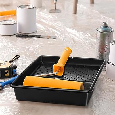 Barydat 4 Pcs 9 Inch Paint Tray Plastic Tray with Deep Paint