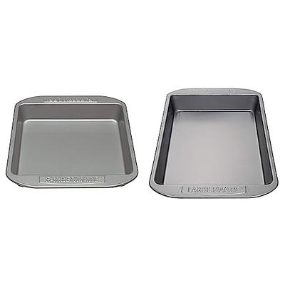  Nordic Ware Natural Aluminum Commercial Square Cake Pan with Lid,  Exterior 9.88 x 9.88 Inches: Home & Kitchen