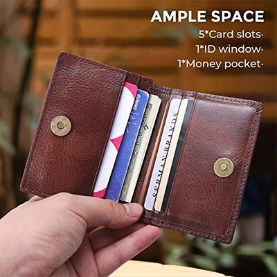  Gostwo Wallet for Men Slim Minimalist Front Pocket