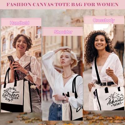 Personalized Wedding Canvas Gift Tote Bags, Bride Tribe