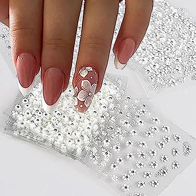 8 Sheets Star Nail Art Stickers 3D Self-Adhesive Butterfly Nail Stickers  White Silver Heart Star Butterfly Nail Art Designs French Tip Nail Decals  for Women Girls Acrylic Nail Manicure Decorations - Yahoo