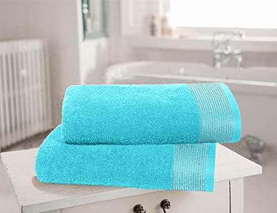 Belizzi Home Ultra Soft 6 Pack Cotton Towel Set, Contains 2 Bath Towels  28x55 in