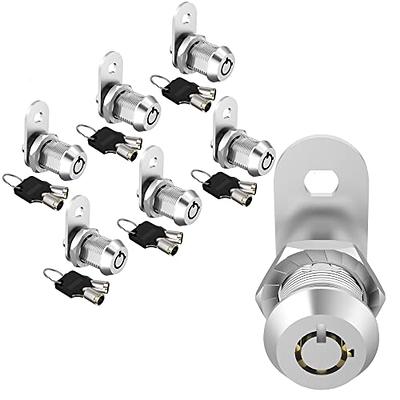 6 Pack RV Storage Locks, 5/8 Cabinet Locks with Keys, RV Cam Locks for  Storage Door Drawer Toolbox, Zinc Alloy Keyed Alike with Unique Code -  Yahoo Shopping