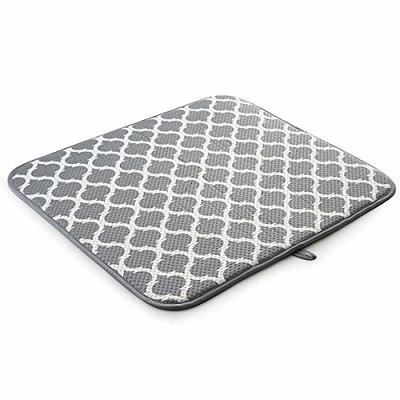 Super Absorbent Coffee Dish Kitchen Absorbent Draining Mat Quick Dry Drying  Mat