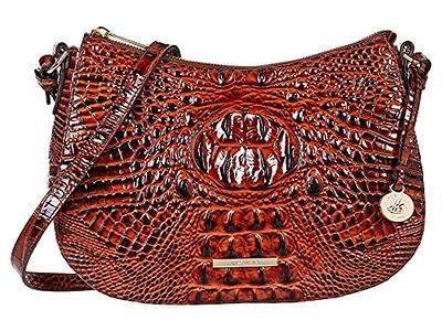 BRAHMIN Ombre Melbourne Collection Shayna Fruit Salad Crossbody Bag