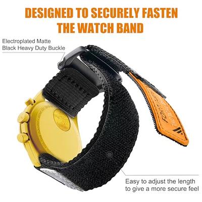 Nylon Heavy Duty Watch Strap Sport Watch Band Compatible With