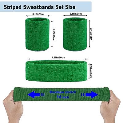 Women/Men Cotton Elastic Sweatband Sport Headband Running Fitness