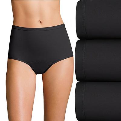 Women's Hanes Ultimate Comfort, Period. 3-Pack Moderate Leaks