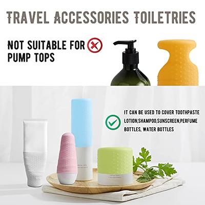 Travel Bottle Covers, Silicone Travel Size Container Sleeves