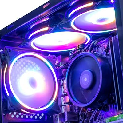  MXZ Gaming PC Computer I5 13400F, RTX3060, 8GB*2 DDR4, NVME M2  500G, 6RGB Fans,Windows 11 Pro Ready to use, Gamer Desktop Computer(I5  13400F