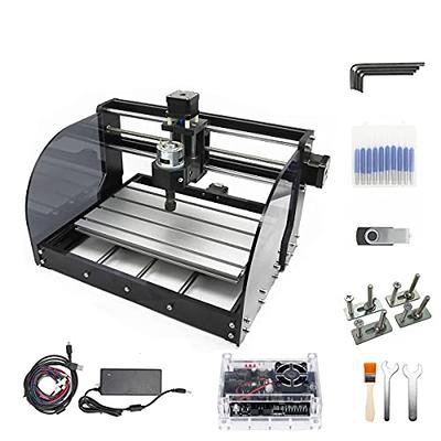 CNCTOPBAOS CNC 3018 Pro Max 3 Axis Desktop DIY Mini Wood Router Kit  Engraver Woodworking PCB PVC Milling Engraving Carving Machine GRBL Control  with ER11 Collet (3018 Pro Max) - Yahoo Shopping
