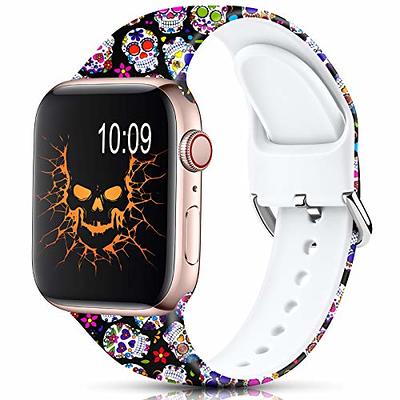 Recoppa Lace Silicone Band Compatible with Apple Watch Band 38mm