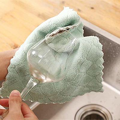 Microfiber Cleaning Cloth Microfiber Dish Towels Kitchen - Temu