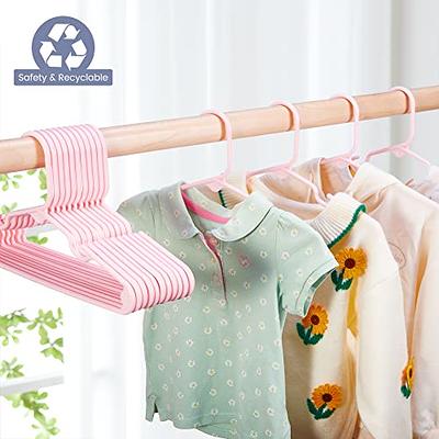 HOUSE DAY Kids Hangers 40 Pack, Premium Baby Hangers for Closet