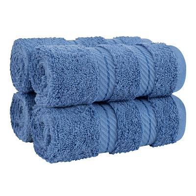 American Soft Linen Bath Towel Set, 4 Piece 100% Turkish Cotton