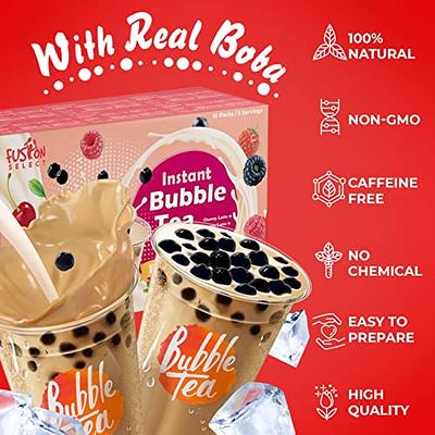 At Home Sweet Lychee Syrup Black Tea Starter Bubble Boba Tea Kit Gift Set -  Yahoo Shopping