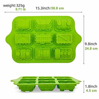 free shipping 1pcs train Cake Pan Bakeware Silicone Mould Mold