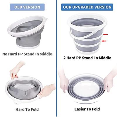 Craftend Collapsible Bucket 10L 2.6 Gallon Cleaning Bucket Mop Bucket  Folding Foldable Portable Small Plastic Water Supplies for Outdoor Garden  Camping Fishing Car Wash Space Saving - Yahoo Shopping