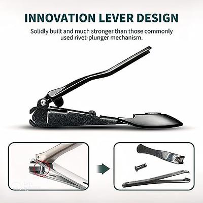 toenail Clippers - Mess Free - Anti Splash Design - Heavy Duty Stainless  Steel Nail Clipper with Catcher- Keep Clean & Protect Your Eyes - Yahoo  Shopping