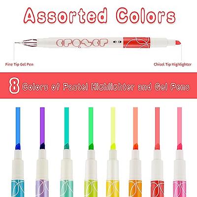 Qeeenar 240 Pcs Bible Highlighters and Pens No Bleed 120 Pcs