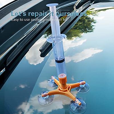 YOOHE Car Windshield Repair Kit - Windshield Chip Repair Kit with Windshield Rep