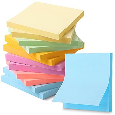 Mr. Pen- Transparent Sticky Notes, 200 pcs, Pastel Colors, See Through  Sticky Notes, Sticky Notes Transparent, Sticky Notes Clear, Annotation  Sticky