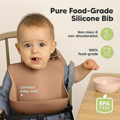 KeaBabies 2-Pack Silicone Bibs For Babies 12-Pack Glass Baby Food Freezer  Containers - Silicone Baby Bibs for Eating, 4oz Containers with Lids,  Food-Grade Pure Silicone Bib - Yahoo Shopping