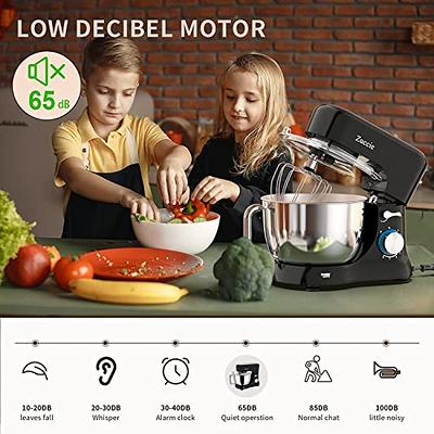 Electric Stand Mixer 7-Speed Setting Power Egg Beater Kitchen Mixer with  Dough Hooks Beaters