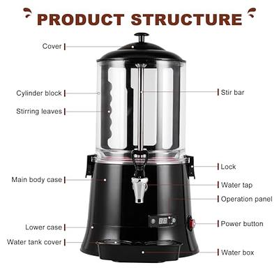 YUCHENGTECH 10L Commercial Hot Chocolate Maker Machine Chocolate