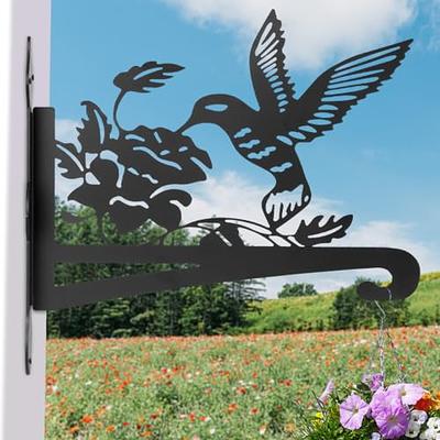 Chloraeon 2 Pack Hanging Plant Brackets 13 Inch Decorative Silhouette Wall Planter  Hangers Hooks Outdoor for Hanging Plants Lantern Bird Feeder Wind Chimes -  Yahoo Shopping