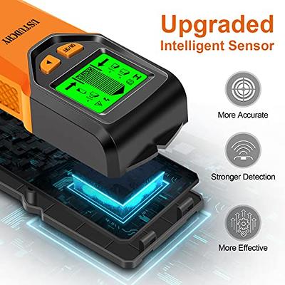 Stud Finder Wall Scanner - 5 in 1 Stud Detector with Intelligent  Microprocessor Chip and HD LCD Display, Stud Sensor Beam Finders for Center  and Edge