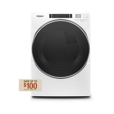 Whirlpool 7.4 cu. ft. 120-Volt Smart Gas Vented Dryer in White with a  Hamper Door and Steam, ENERGY STAR - Yahoo Shopping