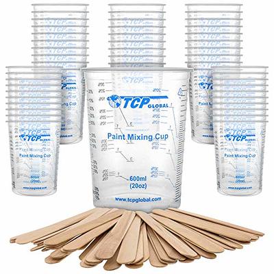 Disposable Measuring Cups for Resin Pixiss Pack of 20 10oz Clear