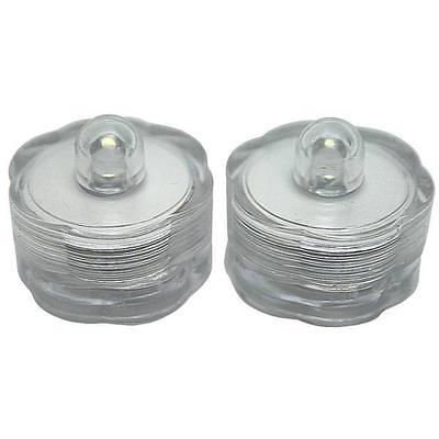 Gerson 37237 - 1 x 1.1 Clear Battery Operated Submersible LED Tea Light  (2 pack) - Yahoo Shopping