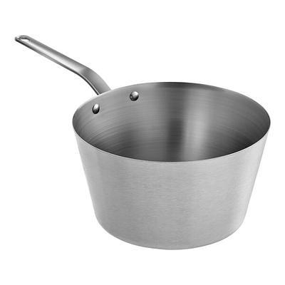 Vigor SS1 Series 15 Stainless Steel Fry Pan with Aluminum-Clad Bottom and  Dual Handles