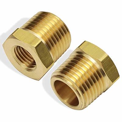 JoyTube Reducing Hex Nipple, 3/4 x 1/2 Male NPT Threaded Reducing Nipple  Fitting, 304 Stainless Steel Pipe Fitting - Yahoo Shopping