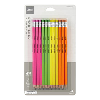 Office Depot Brand Wood Pencils, #2 Lead, Medium, Pack of 72