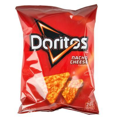 Doritos Flamin' Hot Nacho Tortilla Chips, 9.75 oz Bag 