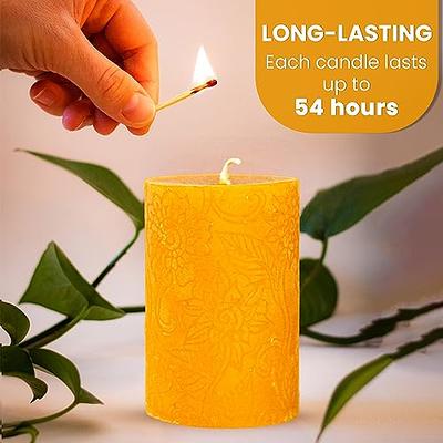 Pure Beeswax Candle (Unscented) - 9 oz