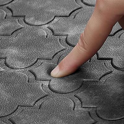 Kitchen Mat Cushioned anti Fatigue Rug 17.3X28 Waterproof, Non Slip,  Standing